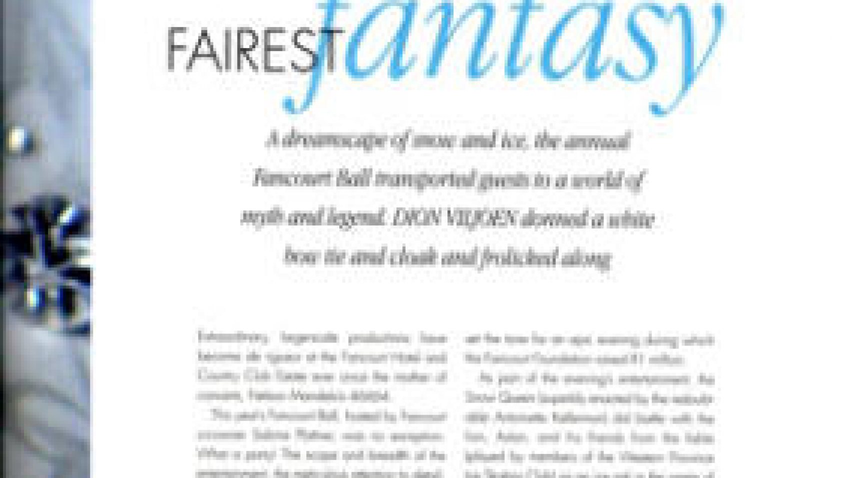 Fancourt Ball Mag Pg1