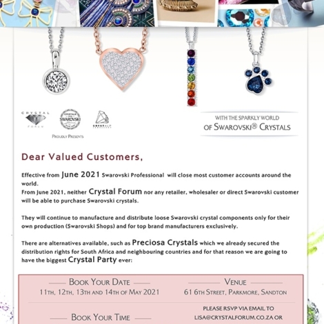 Swarovski last event