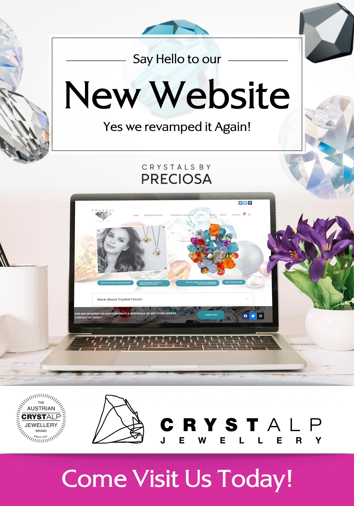 Crystal Forum Website post