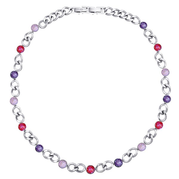 Crystalp Stainless Steel Collier Solara 8mm